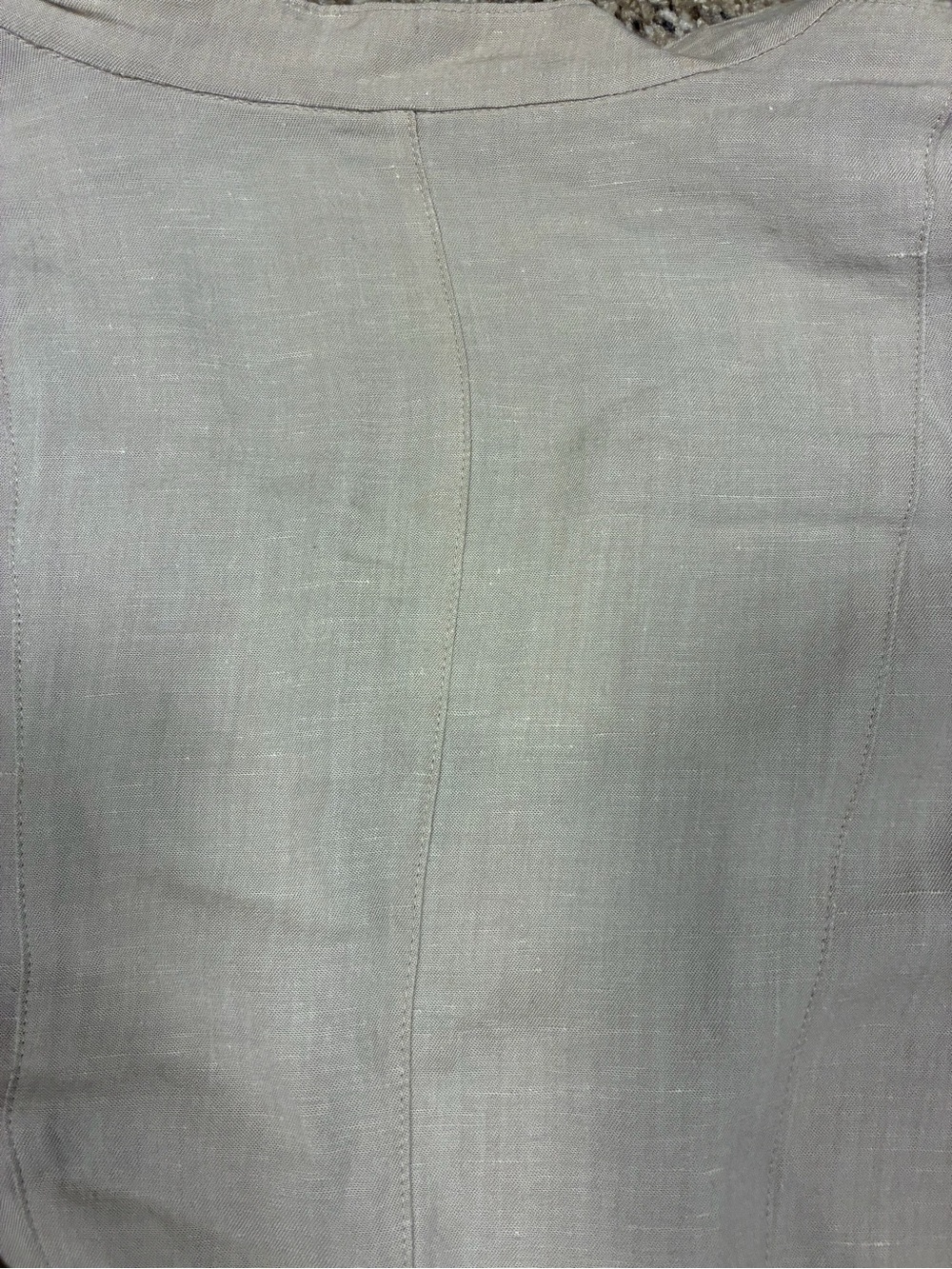 Eileen Fisher Linen Blend 3 Button Lightweight Jacket - Picture 10 of 10